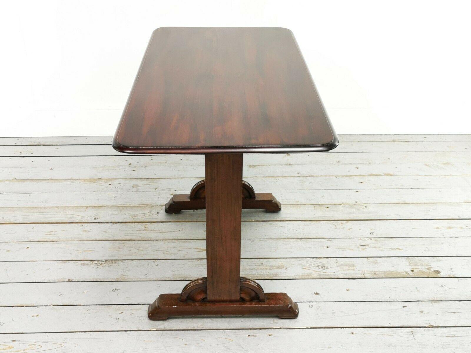 19th Century Victorian Mahogany Writing Desk or Side Table 6