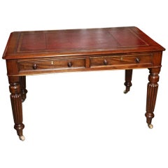 19th Century Victorian Mahogany Writing Table