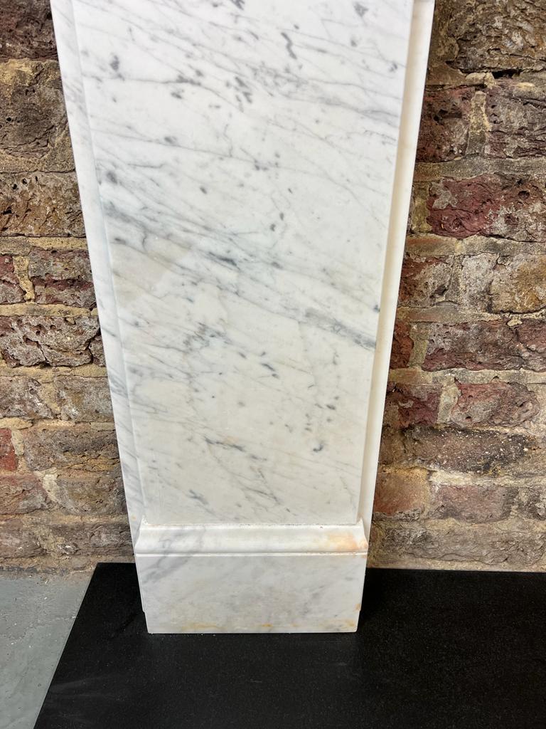 19th Century, Victorian Marble Fireplace Mantlepiece For Sale 5