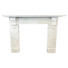 Used 19th Century, Victorian Marble Fireplace Mantlepiece