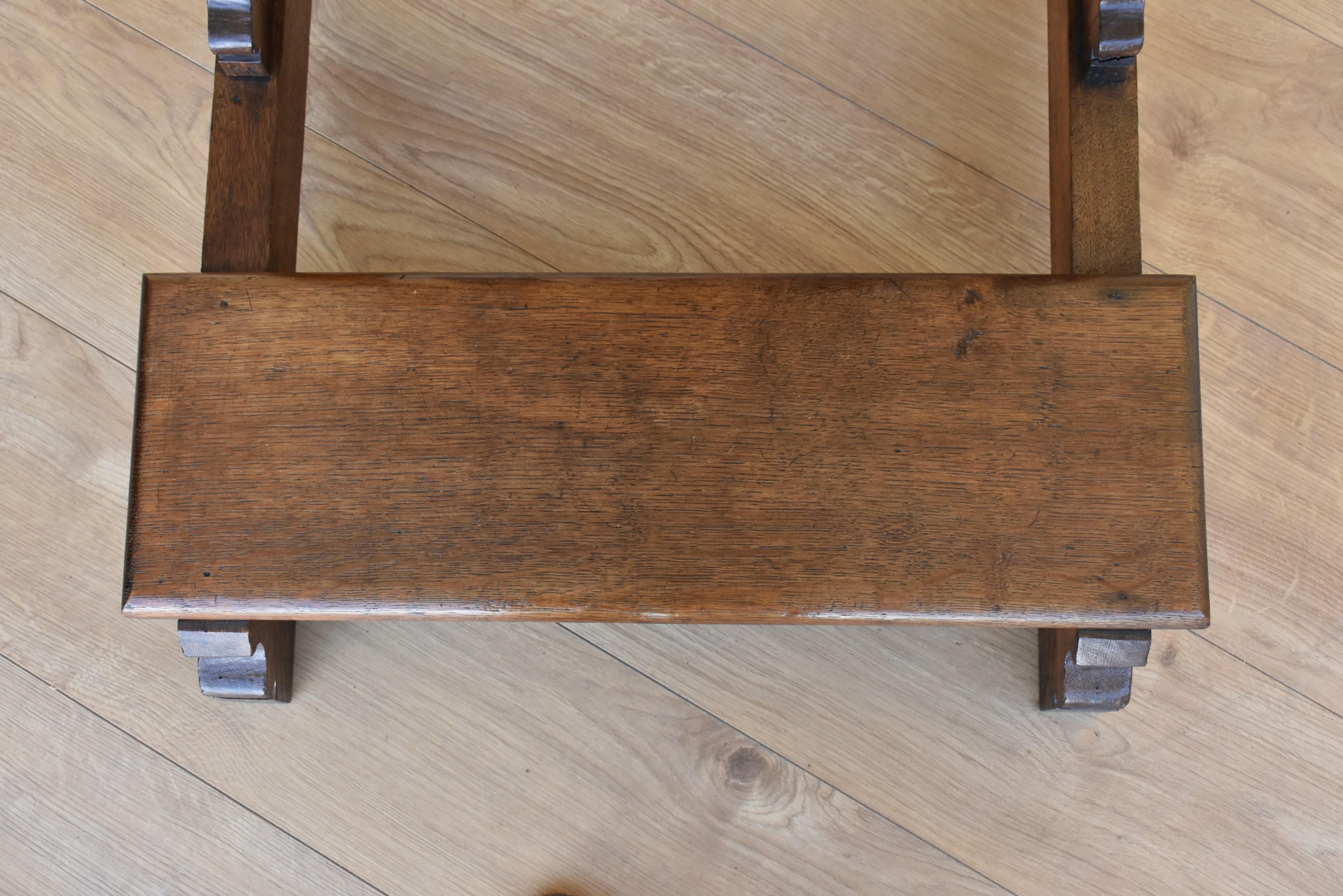 19th Century Victorian Oak Praying Lectern-Reading Stand 3