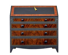 19th century Victorian painted bureau