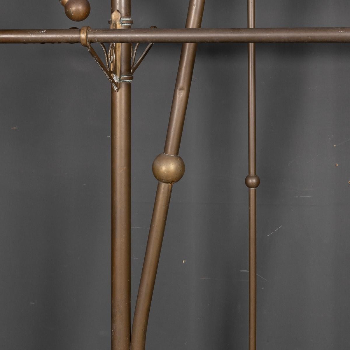 19th Century Victorian Pair Of Brass Coat Stands, c.1890 For Sale 11