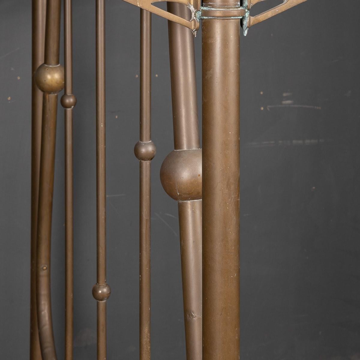 19th Century Victorian Pair Of Brass Coat Stands, c.1890 For Sale 13