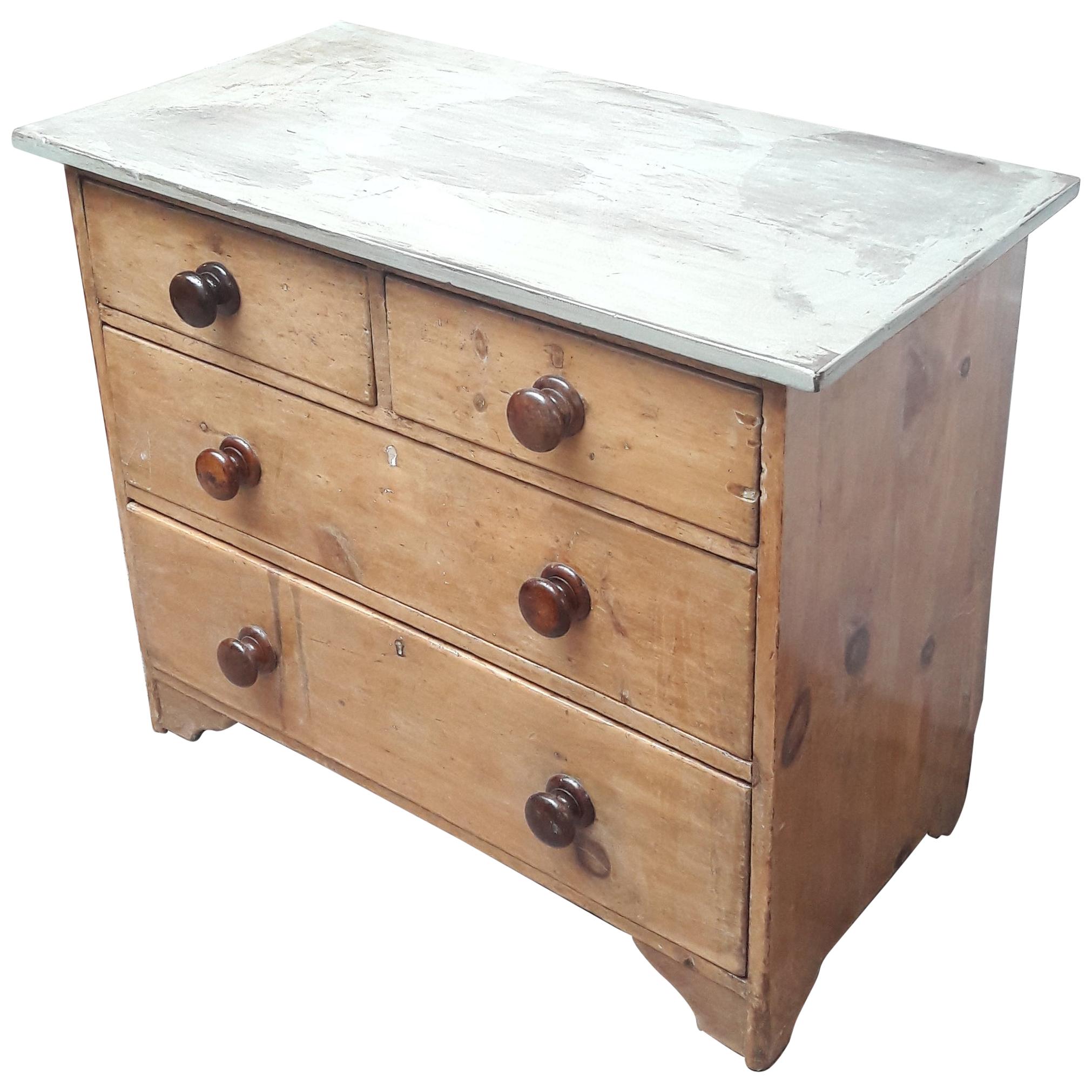 19th Century Victorian Pine Chest