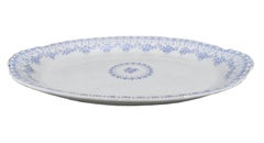 19th Century Victorian Platter / Tableware Transferware China Touraine by Mercer