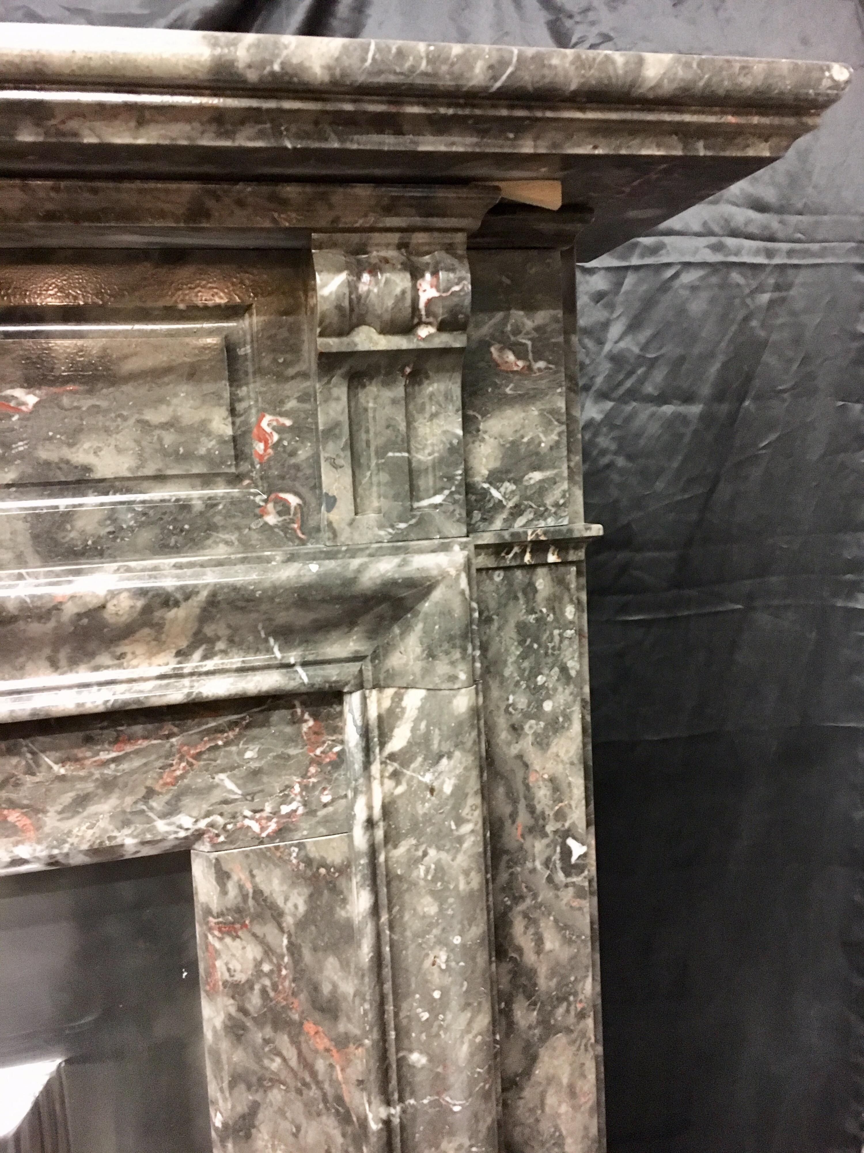 victorian marble fireplace