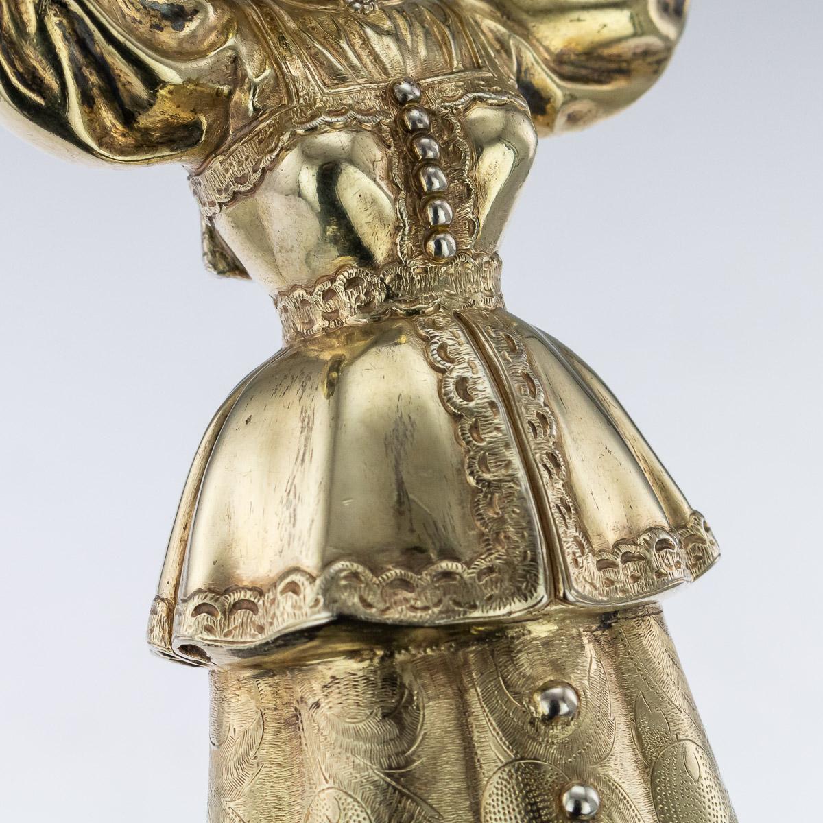 19th Century Victorian Silver-Gilt Wager Cup, London, circa 1862 3