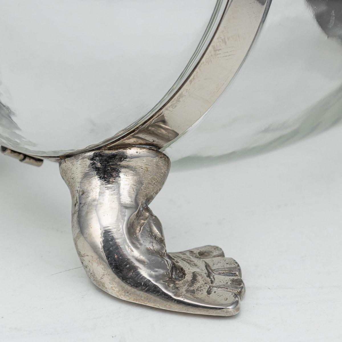19th Century Victorian Silver Plate Mounted Novelty Walrus Claret Jug c.1880 For Sale 10