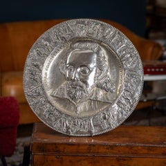 Caricatore Shakespeare vittoriano del XIX secolo placcato in argento, Elkington c.1850