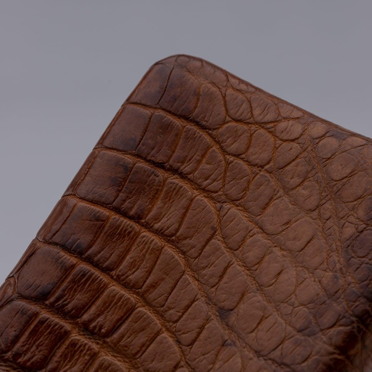 19th Century Victorian Solid Silver Crocodile Leather Cigar Case, Asprey c.1878 For Sale 13