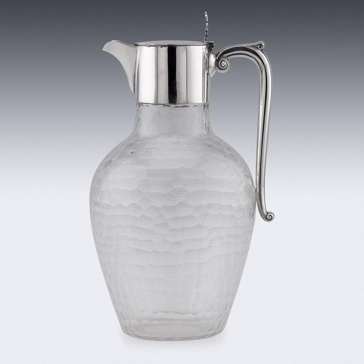 solid silver jug