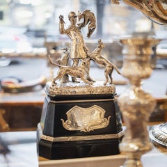 19th Century Victorian Solid Silver Hunting Trophy, Elkington, circa 1894