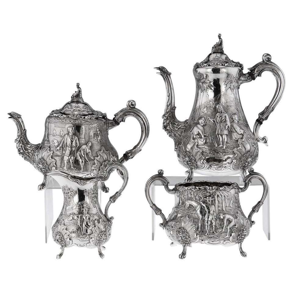 Victorian Tea Sets - 132 For Sale at 1stDibs | victorian gothic tea set ...