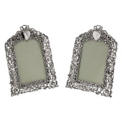 19th Century Victorian Solid Silver Photo Frames, William Comyns, c.1894