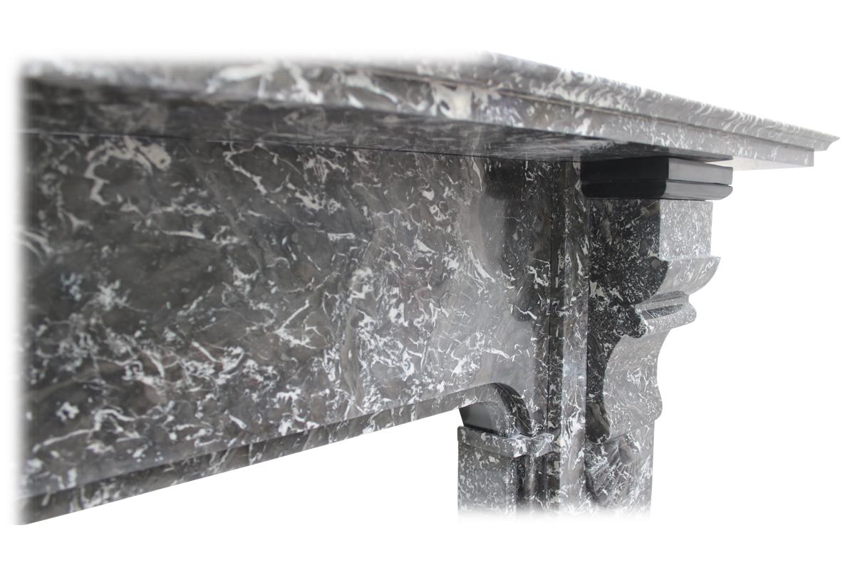 19th Century Victorian St Anne Marble Fireplace Surround 2
