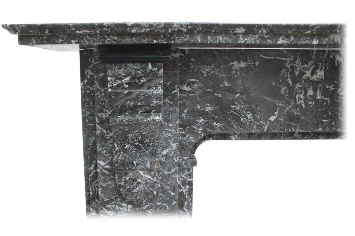 19th Century Victorian St Anne Marble Fireplace Surround 4