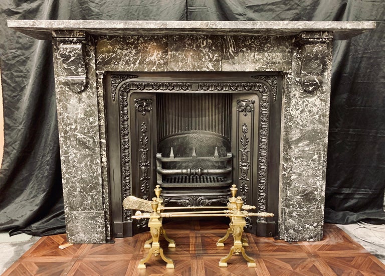 19th Century Victorian St Anne S Marble Corbel Fireplace Surround