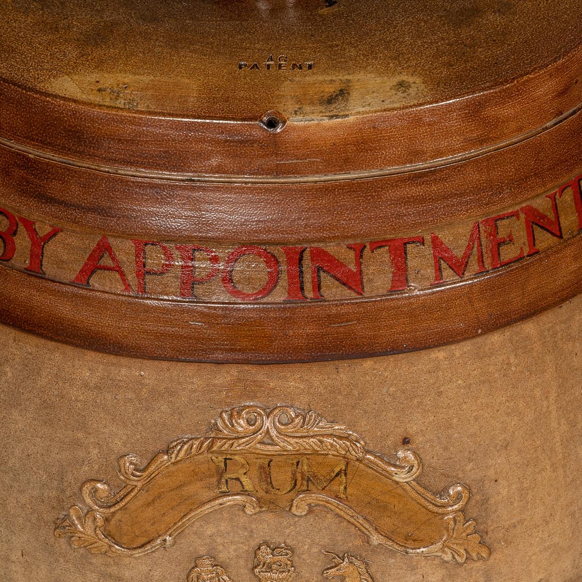 19th Century Victorian Stoneware Rum Barrel, c.1860 6