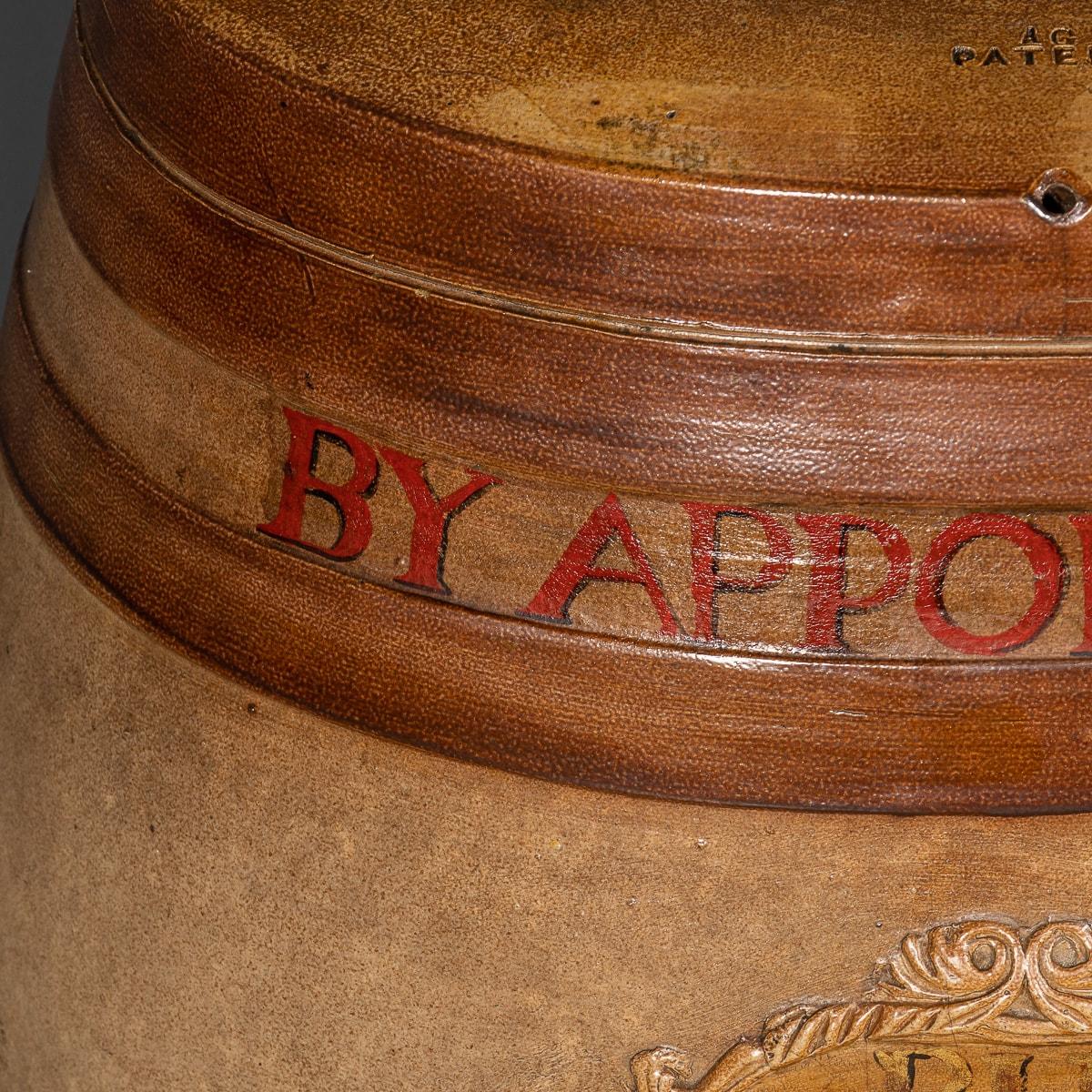 19th Century Victorian Stoneware Rum Barrel, c.1860 7