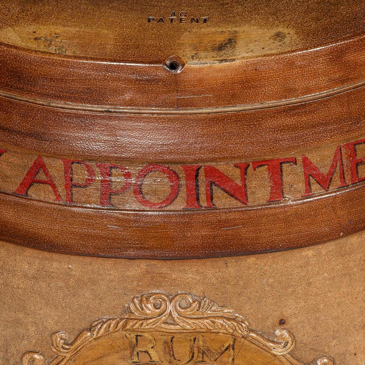 19th Century Victorian Stoneware Rum Barrel, c.1860 8