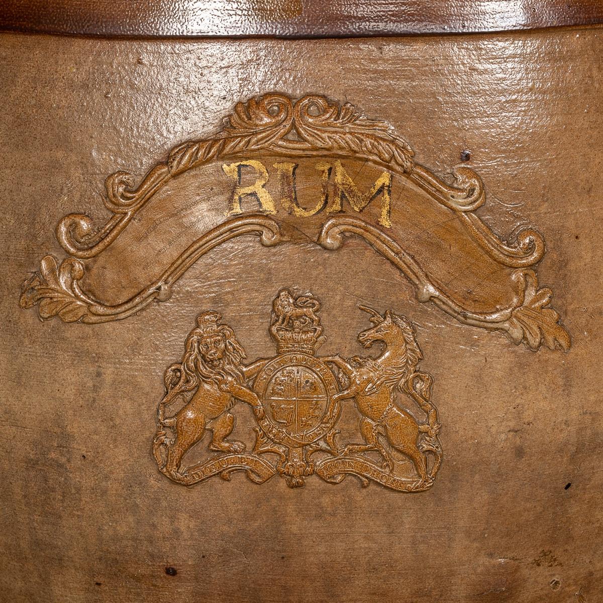 19th Century Victorian Stoneware Rum Barrel, c.1860 12