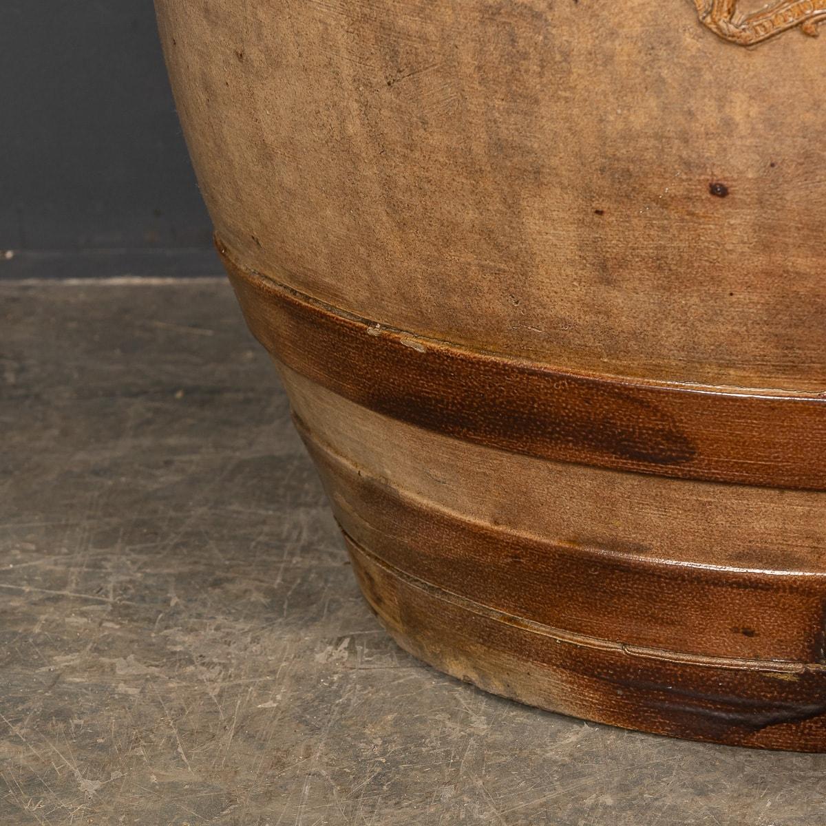 19th Century Victorian Stoneware Rum Barrel, c.1860 13