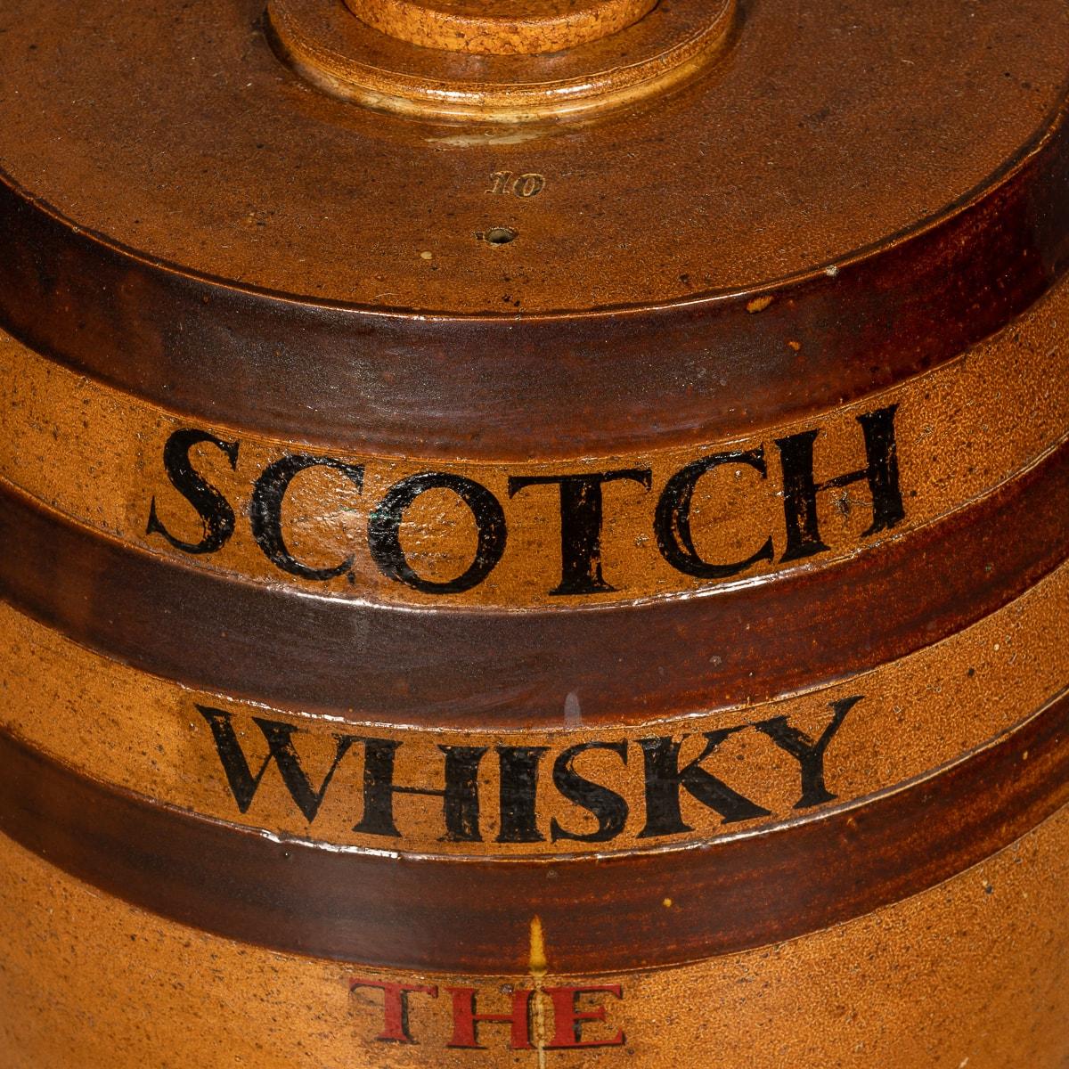 19th Century Victorian Stoneware Scotch Whisky Barrel, c.1850 For Sale 6