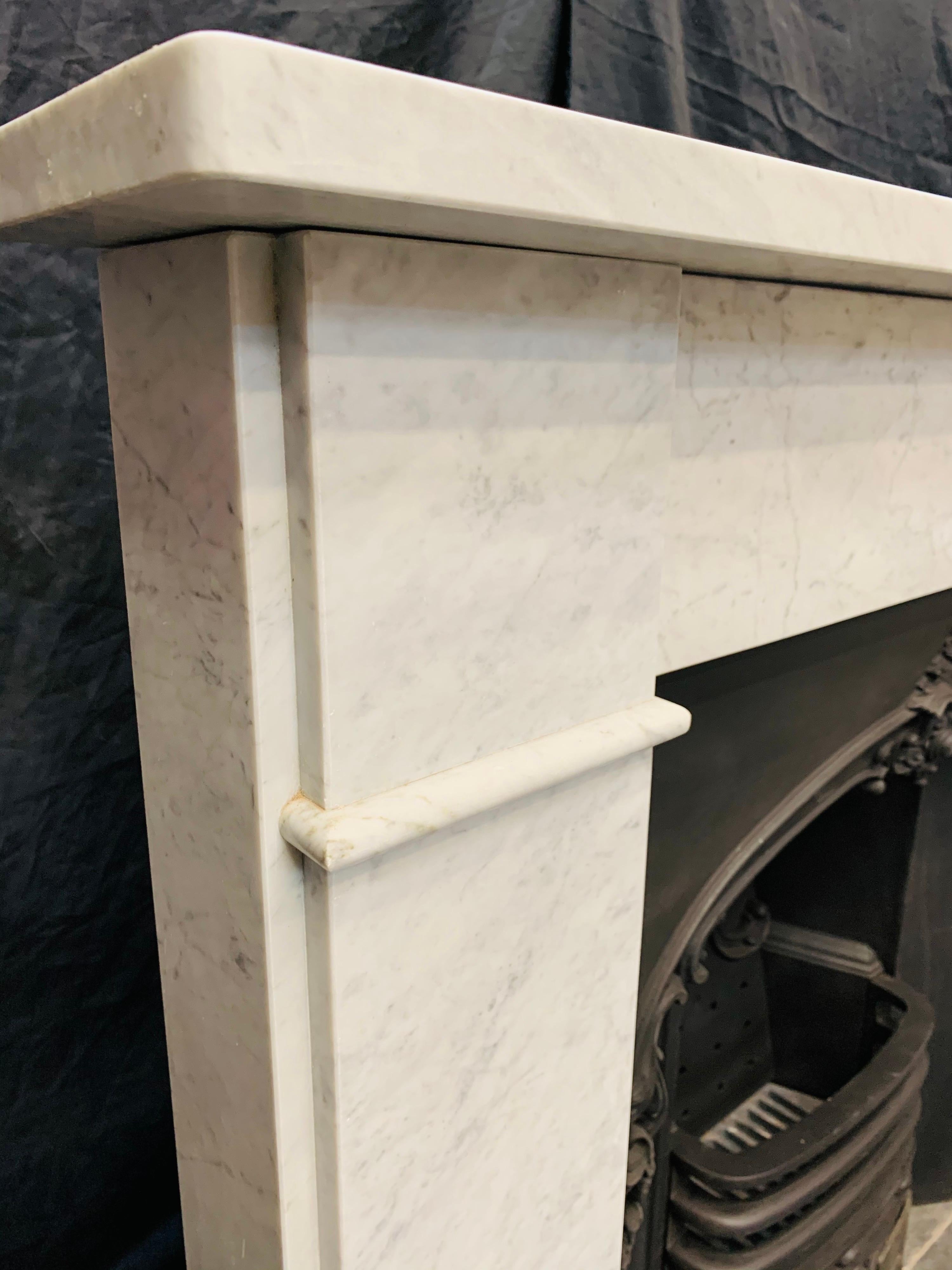 arched marble fireplace