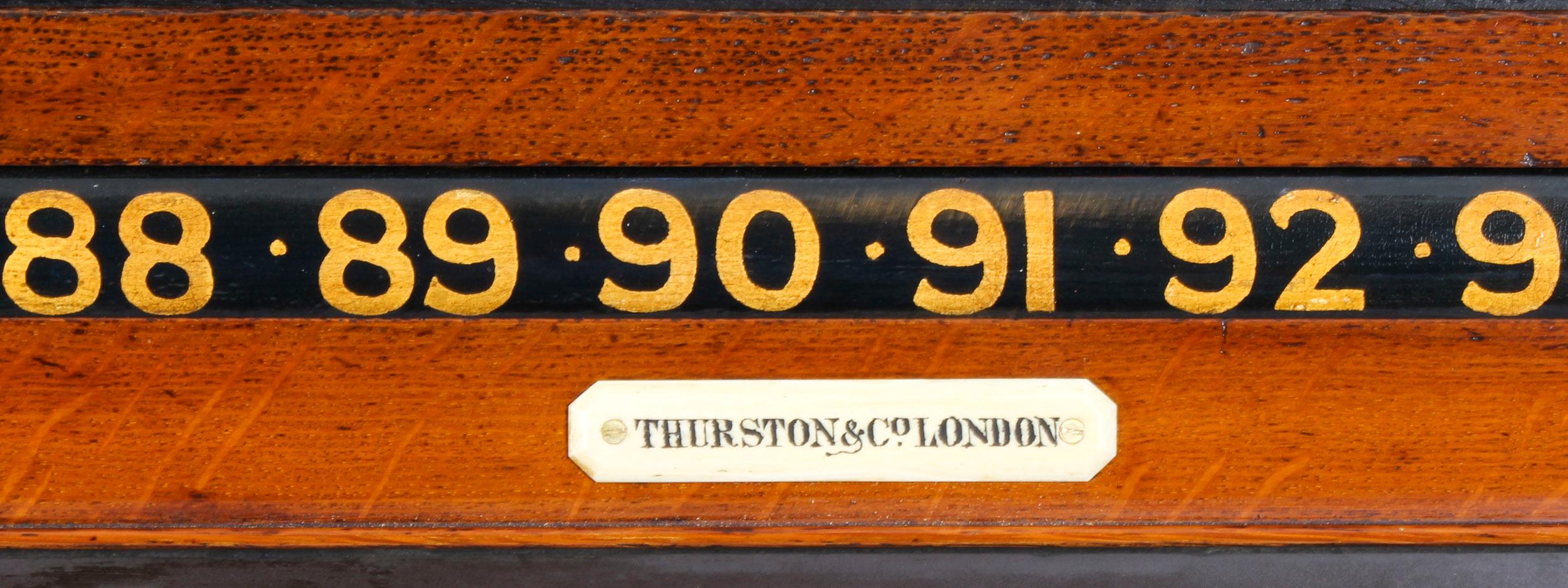 19th Century Victorian Thurston Billiard Snooker and Life Pool Scoreboard 6
