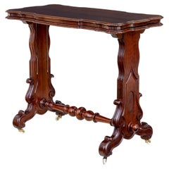 19th century Victorian walnut metamorphic dumb waiter