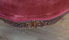 19th Century Victorian Walnut Tub Chair