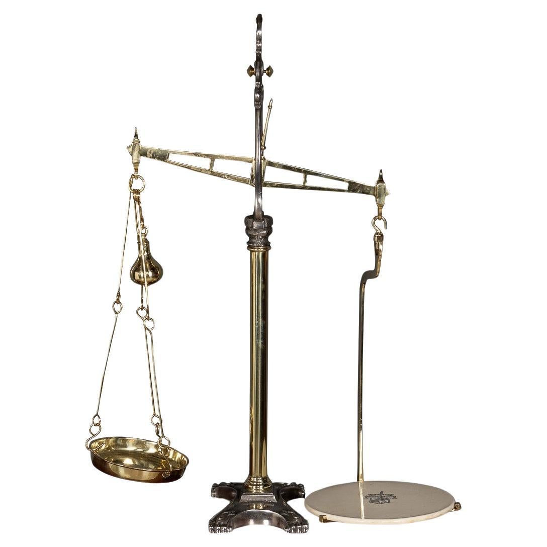 19th Century Victorian Weighing Scales By J White & Son, c.1880 For Sale