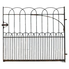 19th Century Victorian Wrought Iron Gate