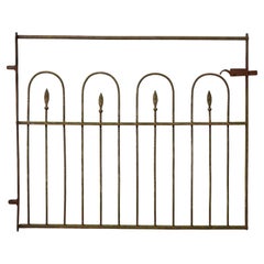 19th Century Victorian Wrought Iron Pedestrian Gate