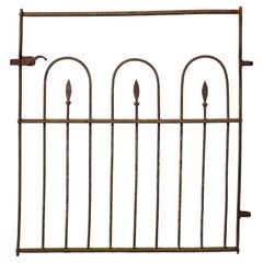 19th Century Victorian Wrought Iron Pedestrian Gate
