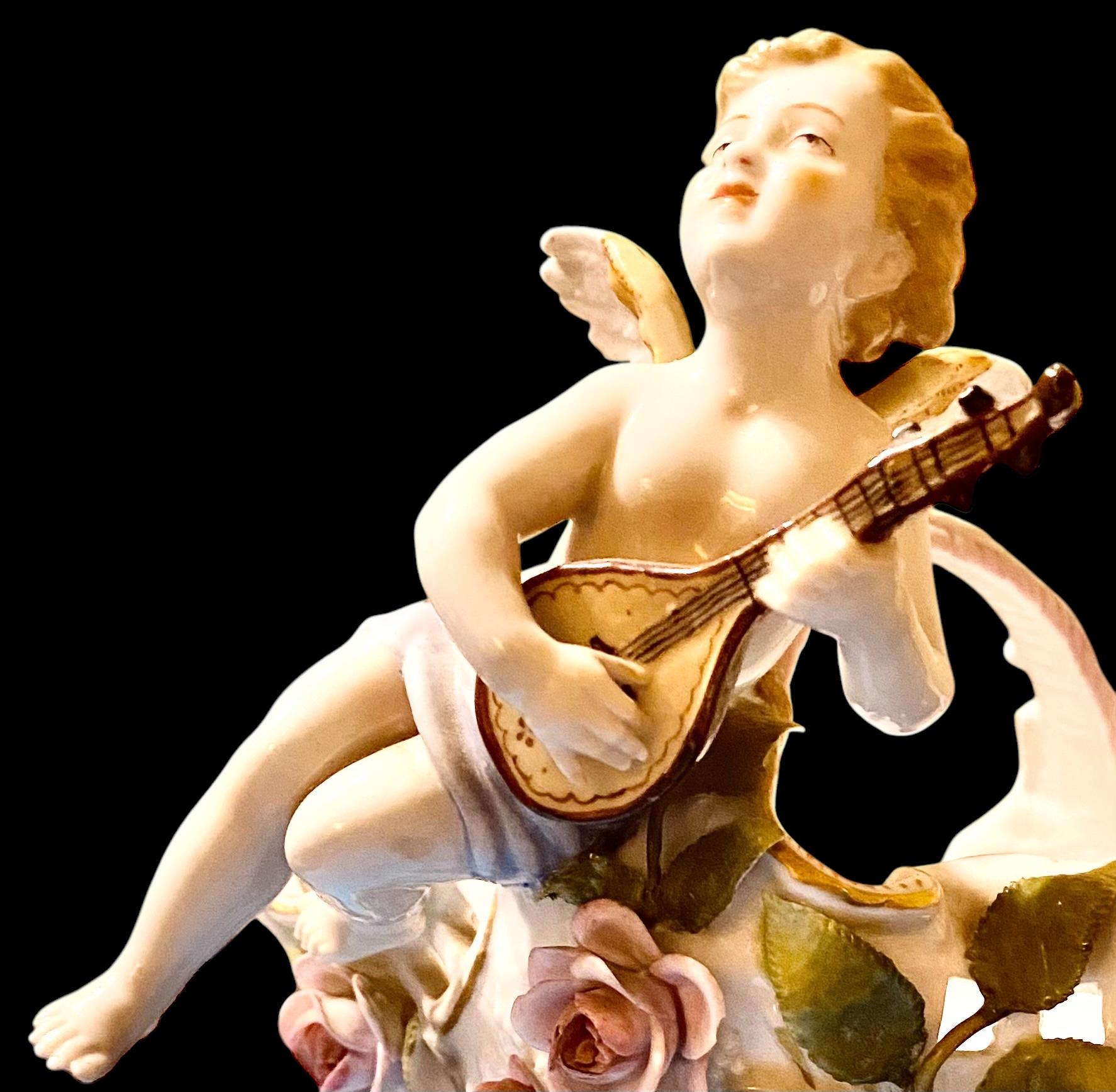 19. Jahrhundert Wiener Porzellan Figuraler Cherub Jardinière oder Tafelaufsatz Schale im Angebot 8