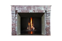19th Century Vintage Belgian Marble Fireplace Surround - Small Format