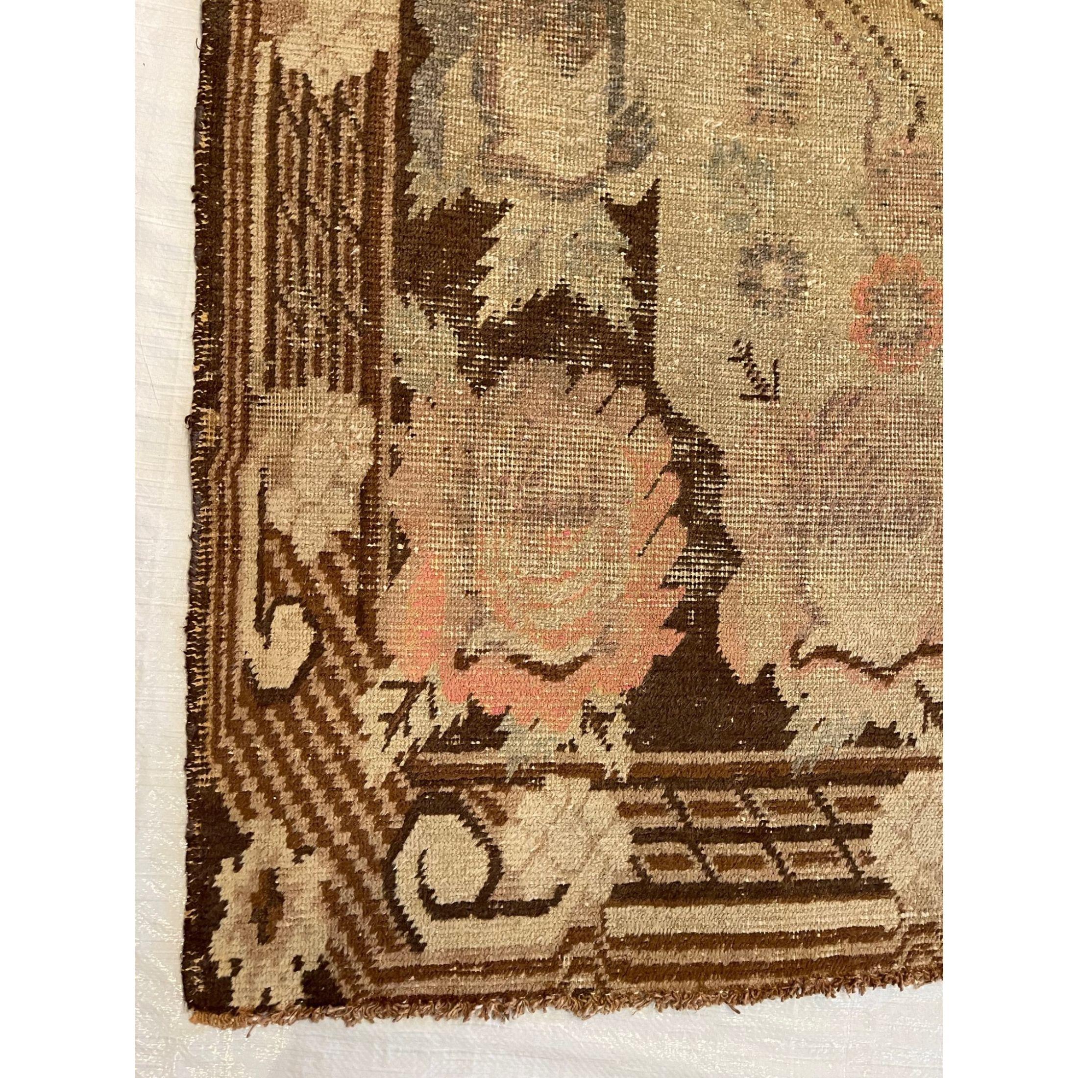 Samarkand-Teppich im botanischen Stil des 19. Jahrhunderts (Sonstiges) im Angebot