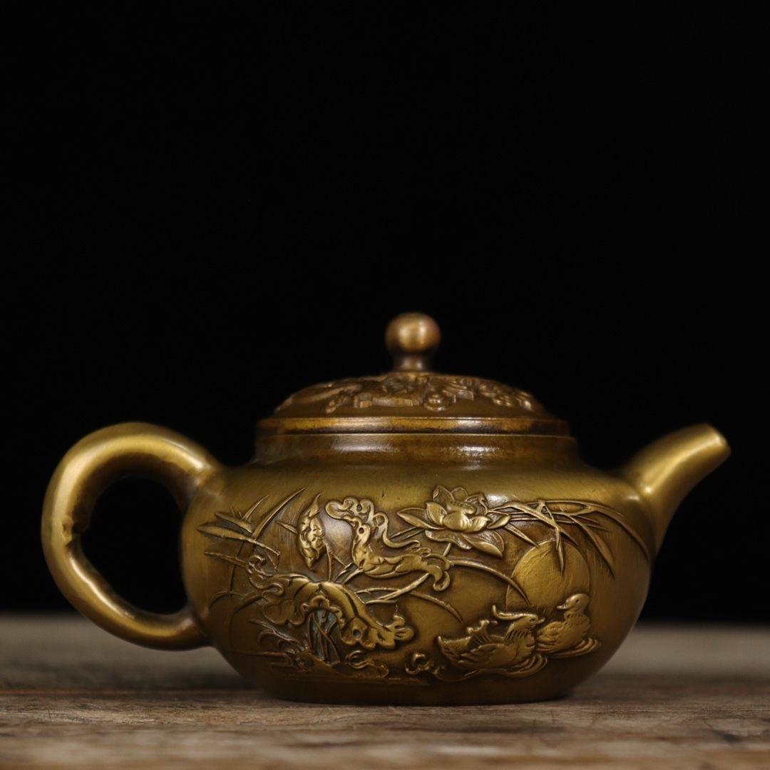 19th Century Vintage Bronze Teapot

This Antique Bronze Teapot from China Original Teapots is a truly unique and special collectible piece.  

Statue Details:
Material: bronze
7.8 cm high
9.5 cm diameter
Originating from China
19th century