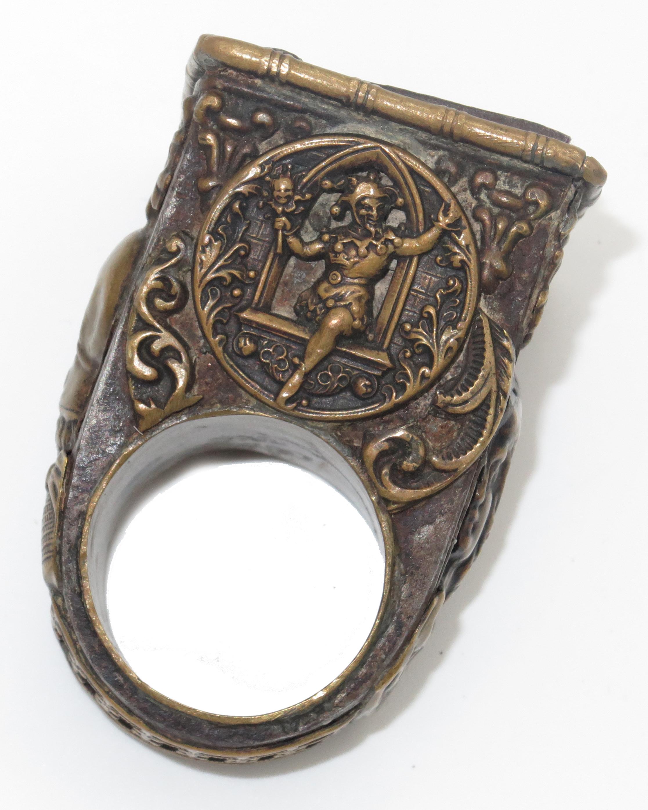 antique bishop ring