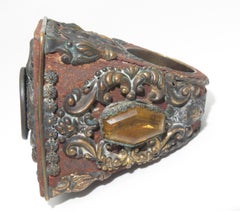 19th Century Vintage Historic Mixed Metals Bishop Ring