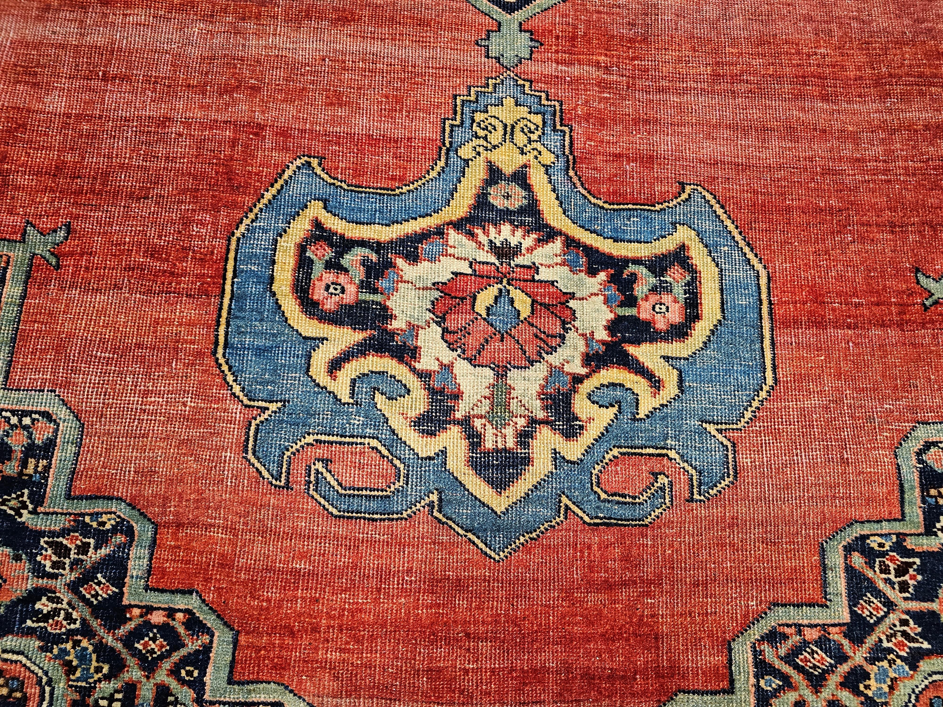 19th Century Oversized Persian Bidjar Rug For Sale 5