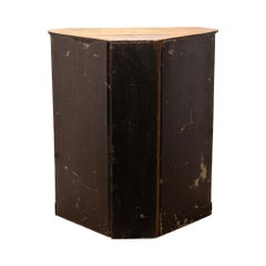 19th Century Vintage Pine Corner Cabinet