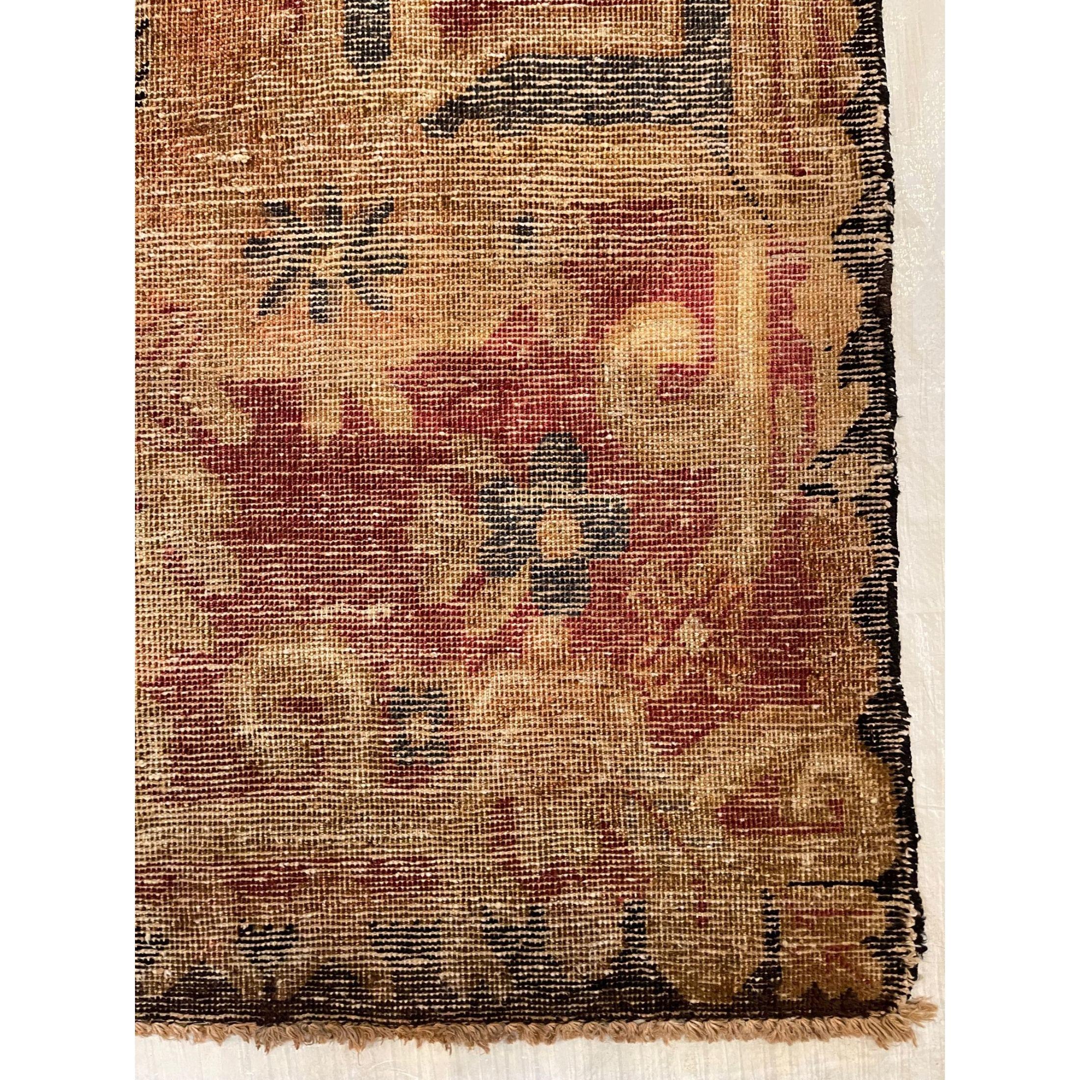 Other 19th Century Vintage Samarkand Rug For Sale