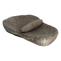 19th Century Volcanic Mortar from San Luis Potosi, Mexico