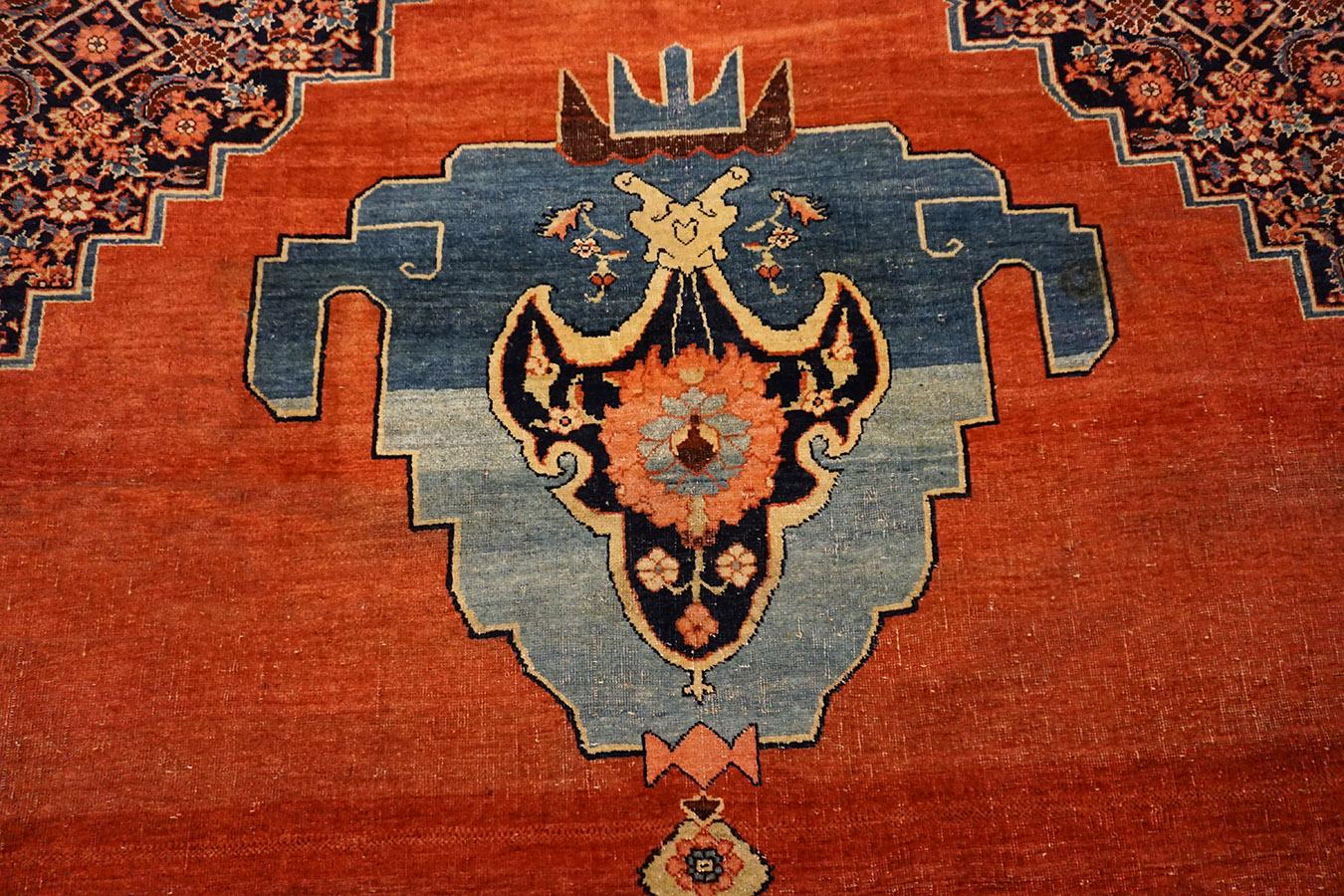 19th Century W. Persian Bijar Carpet  11'3