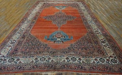19th Century W. Persian Bijar Carpet  11'3" x 18'