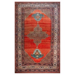 Tapis persan Bijar du XIXe siècle  11'3" x 18'