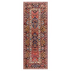 Antique 19th Century W. Persian Bijar Carpet ( 4'10" x  14' - 147 x 427 )
